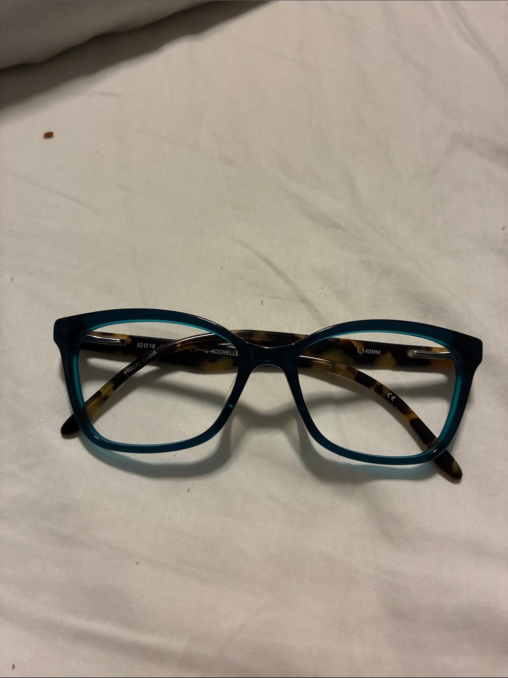 CV G-Rochelle Teal/Tort 53-16-140